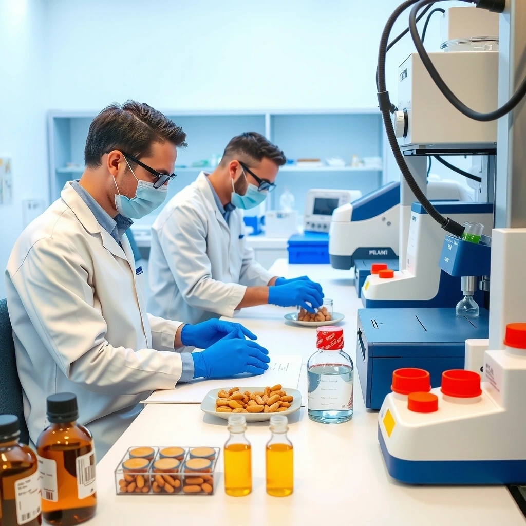 Quality control laboratory testing supplements