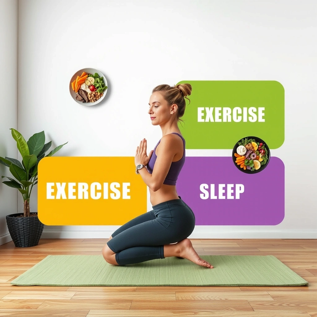 Holistic lifestyle integration with nutrition and wellness practices